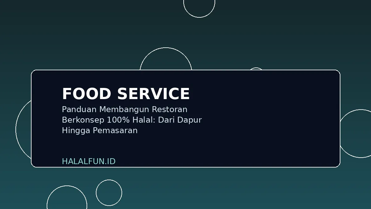 Panduan Membangun Restoran Berkonsep 100% Halal: Dari Dapur Hingga Pemasaran